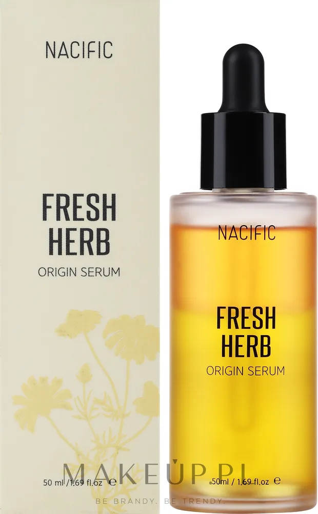 Сыворотка для лица Nacific Fresh Herb Origin с камелией куркумой и травами ревитализирующая