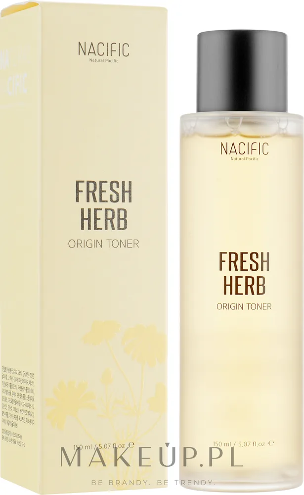 Тоник для лица Nacific Fresh Herb Origin Toner с гидролатом календулы, 150 мл, Корея