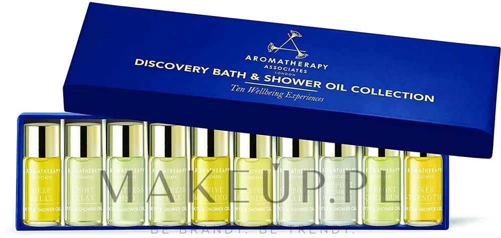 Набор миниатюр масел для ванны Aromatherapy Associates коллекция десяти ароматов 10x3 мл