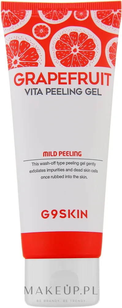 Пилинг-гель для лица G9Skin Grapefruit Vita Peeling Gel с грейпфрутом и кислотами AHA/BHA, 150 мл