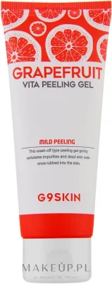 Пилинг-гель для лица G9Skin Grapefruit Vita Peeling Gel с грейпфрутом и кислотами AHA/BHA, 150 мл