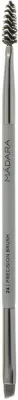 Двусторонняя кисть для бровей Madara Cosmetics Precision Brush 24 со спиралью