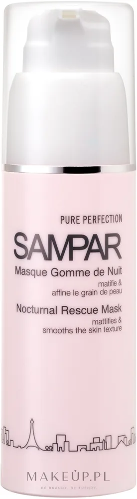 Sampar Pure Perfection Nocturnal Rescue Mask — ночная маска для лица против несовершенств, 50 мл
