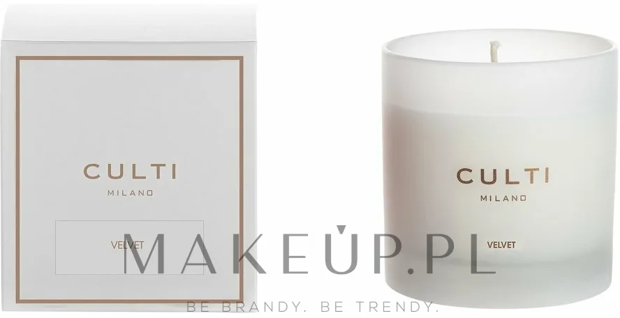 Culti Milano Bianco Velvet — ароматическая свеча