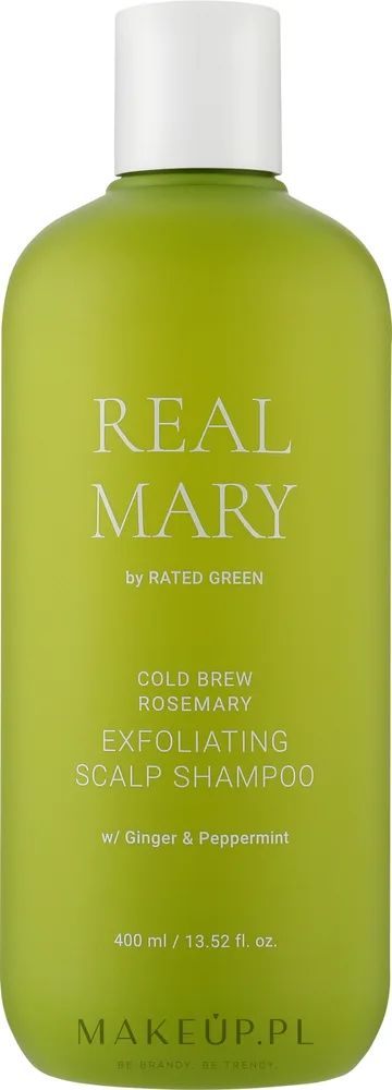 Шампунь Rated Green Real Mary очищающий с розмарином для кожи головы 400 мл