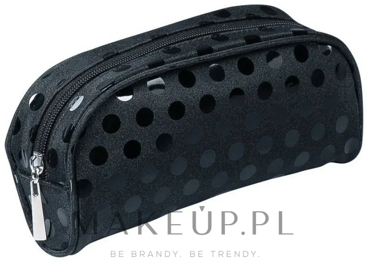 Косметичка Top Choice Polka Dot 98420 полиэстер черная в горошек