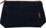 Косметичка Top Choice Real Jeans Denim 94583 джинса темно-синяя 32х21,5х8,5 см — фото 1