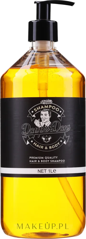 Гель для мытья волос и тела Dapper Dan с пантенолом для ежедневного применения 300 мл