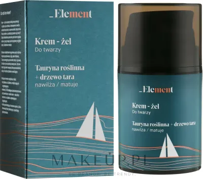 Крем-гель для лица _Element для мужчин с таурином и витамином C 50 мл