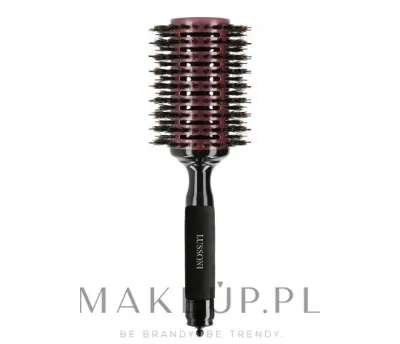 Lussoni Hair Brush Natural Style щетка для волос круглая 50 мм, брашинг для укладки феном, круглая расческа для объема и подкручивания концов