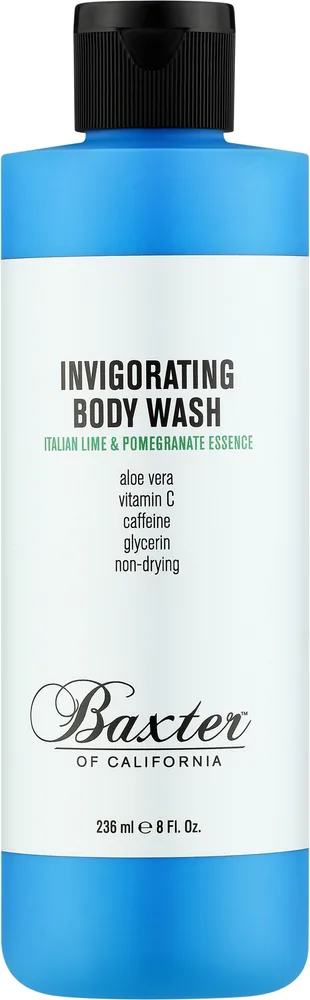 Гель для душа для мужчин Baxter of California Italian Lime and Pomegranate, 236 мл