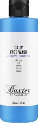 Baxter of California Daily Face Wash очищающий гель для умывания для мужчин 236 мл