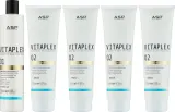 Набор для волос Affinage Vitaplex защита и реконструктор с кератином 300 мл + 2x500 мл — фото 2
