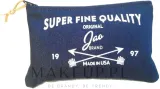 Косметичка Jao Brand Dopp Kit Bag хлопковый деним синяя — фото 1