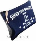 Косметичка Jao Brand Dopp Kit Bag хлопковый деним синяя — фото 2