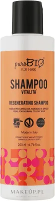 Регенерирующий шампунь puroBIO Cosmetics VITALITA для окрашенных волос 200 мл