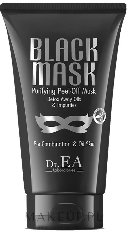 Dr.EA Black Mask Purifying Peel-Off Mask — очищающая чёрная маска-плёнка для лица, 75 мл