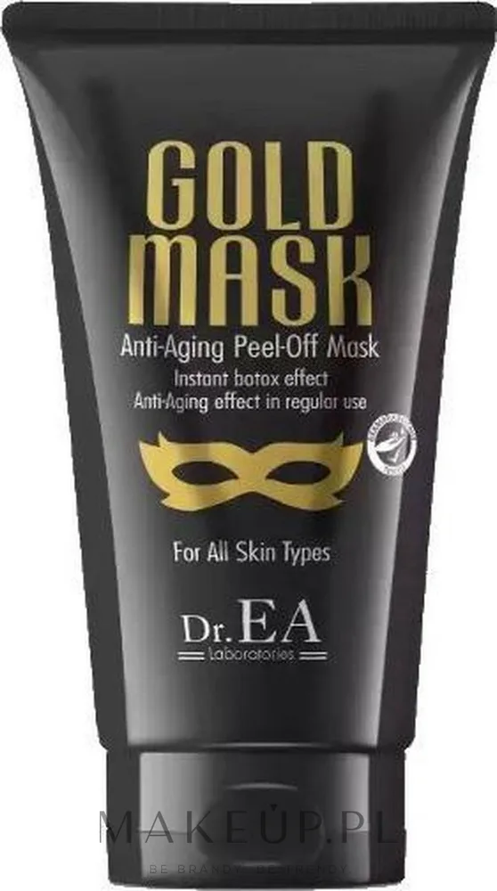 Dr.EA Gold Mask Anti-Aging Peel-Off Mask — маска-плёнка для лица с золотом, 75 мл