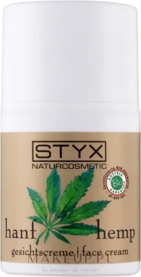 Крем для лица Styx Naturcosmetic Hanf интенсивно увлажняющий с конопляным маслом 50 мл