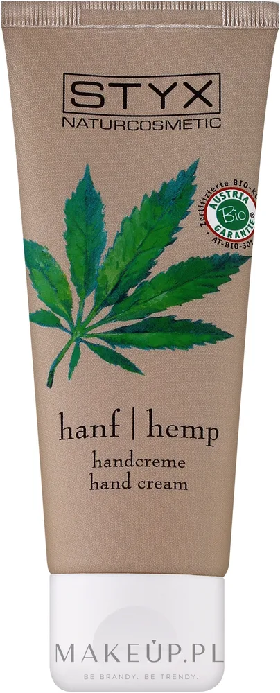Крем для рук Styx Naturcosmetic Hemp с конопляным маслом и маслом ши веган 70 мл