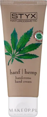 Крем для рук Styx Naturcosmetic Hemp с конопляным маслом и маслом ши веган 70 мл
