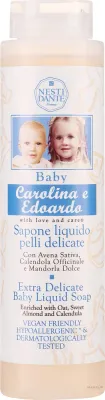 Жидкое мыло детское Nesti Dante Carolina & Edoardo Extra Delicate Baby, 300 мл
