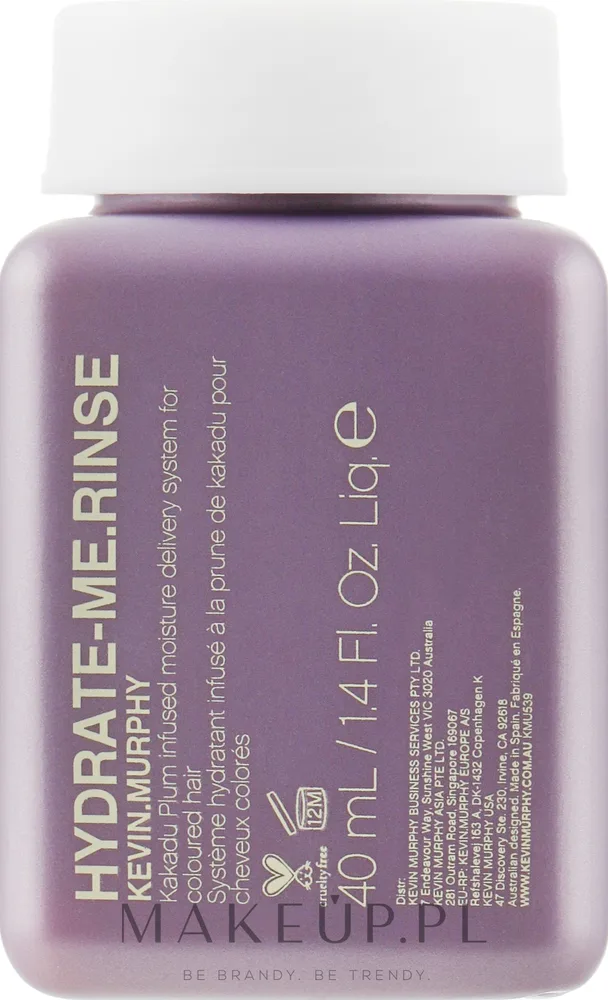 Интенсивно увлажняющий кондиционер для окрашенных волос Kevin.Murphy Hydrate-Me Rinse Conditioner, 40 мл