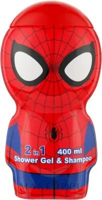 Шампунь и гель для душа 2 в 1 для детей Air-Val International Spider-Man, 400 мл