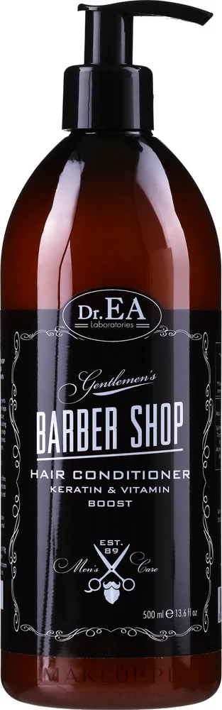 Кондиционер для волос с кератином и витаминами для мужчин Dr.EA Barber Shop Hair Conditioner Keratin & Vitamin Boost, 500 мл