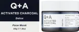 Q+A Activated Charcoal Face Mask — детокс-маска для лица с активированным углём, 50 г — фото 2