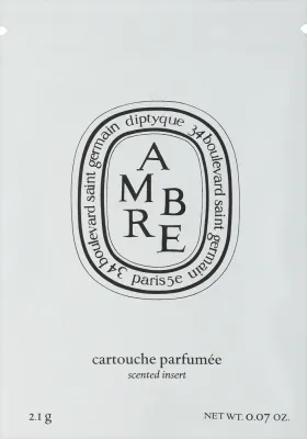 Сменный картридж Diptyque Amber Scented Refill For Electric Diffuser для электрического диффузора, аромат Amber, 2,1 г