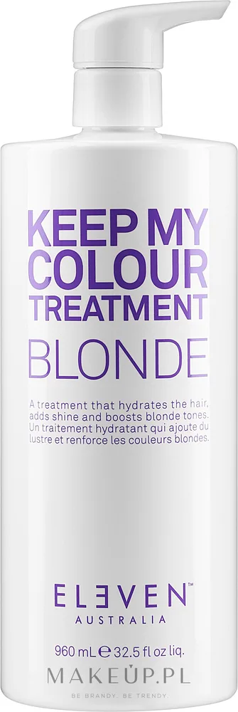 Маска для волос Eleven Australia Keep My Color для светлых волос, антижёлтый эффект, аргановое масло, фиолетовый пигмент, 50, 200 и