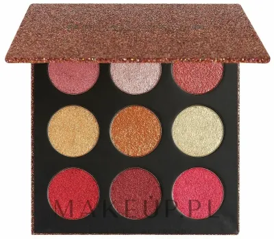 Палетка фольгированных теней для век Makeup Revolution Euphoric Foil Eyeshadow Palette