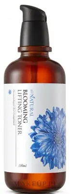 Тоник для лица All Natural Blooming Lifting Toner с гидролатом василька, 130 мл, Корея