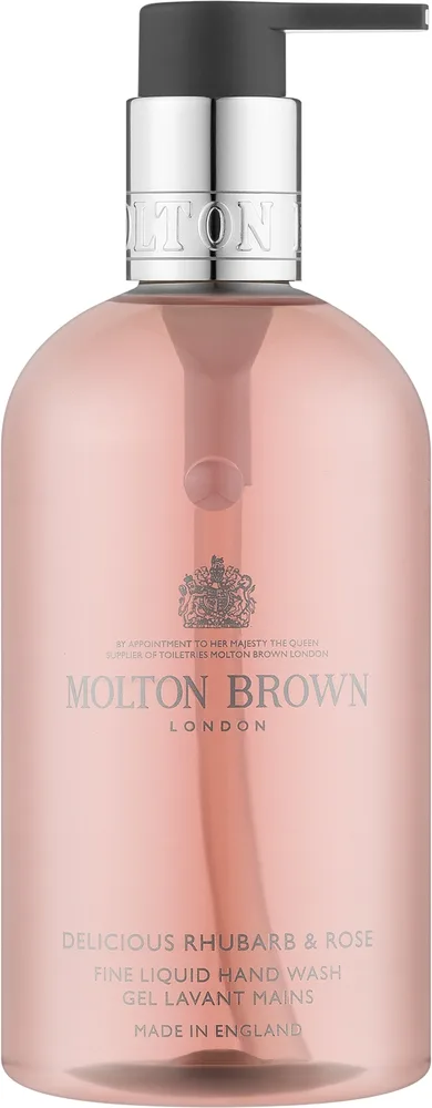 Жидкое мыло для рук Molton Brown Rhubarb & Rose ревень и роза, 300 мл