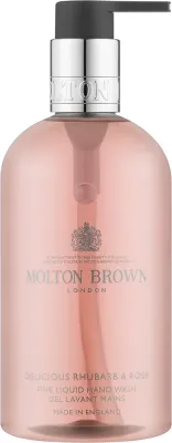 Жидкое мыло для рук Molton Brown Rhubarb & Rose ревень и роза, 300 мл