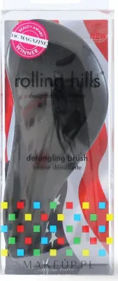 Дорожная щётка для распутывания волос Rolling Hills Detangling Brush Travel Size Sky Black