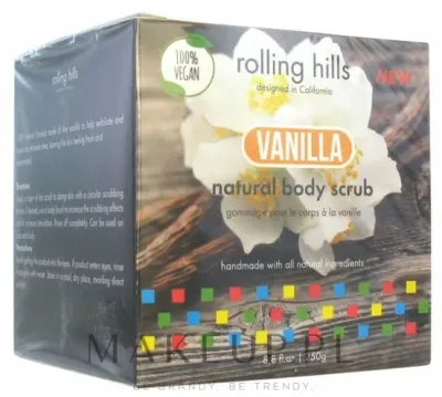 Скраб для тела Rolling Hills Ваниль натуральный, 250 г