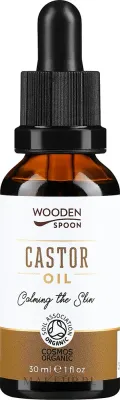 Касторовое масло Wooden Spoon для волос, ресниц и бровей 30 мл