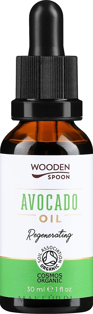 Масло авокадо Wooden Spoon для лица, тела и волос 30 мл
