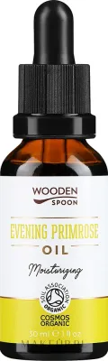 Масло вечерней примулы Wooden Spoon Evening Primrose Oil для сухой кожи органическое холодного отжима 30 мл