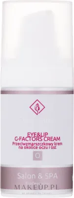 Крем для кожи вокруг глаз и губ Charmine Rose G-Factors Eye&Lip Cream противоморщинный, с факторами роста и гиалуроновой кислотой