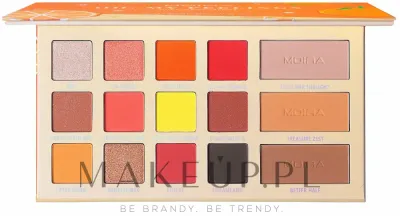 Палетка теней для век Moira Oh, My Peelings Pressed Pigments Palette 18 оттенков