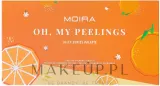 Палетка теней для век Moira Oh, My Peelings Pressed Pigments Palette 18 оттенков — фото 2
