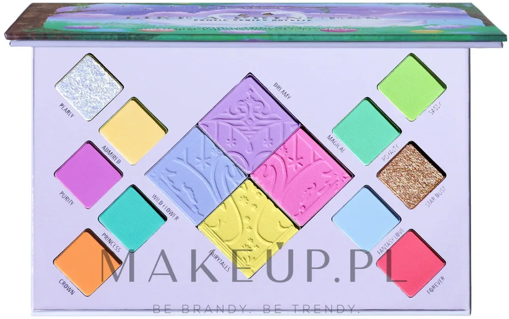 Палетка теней для век Moira Like A Princess Palette