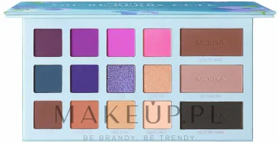 Палетка теней для век Moira You're Berry Cute Pressed Pigments Palette