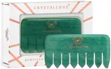 Расчёска-массажёр из авантюрина Crystallove Aventurine Comb — фото 2