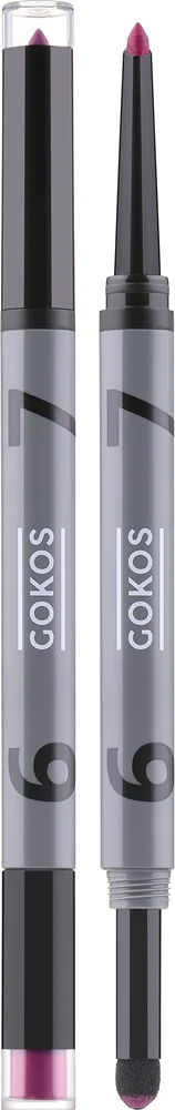 Помада-карандаш для губ Gokos LipDesigner 2 в 1, оттенок 6701 - Emotional