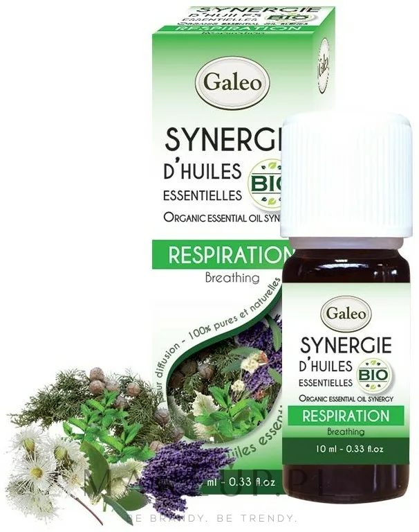 Эфирное масло Galeo Synergy Breathing смесь органическая 10 мл