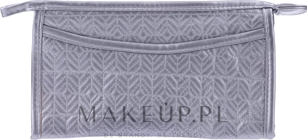 Косметичка Top Choice Stitch 98352 серебристая 29х16х6 см